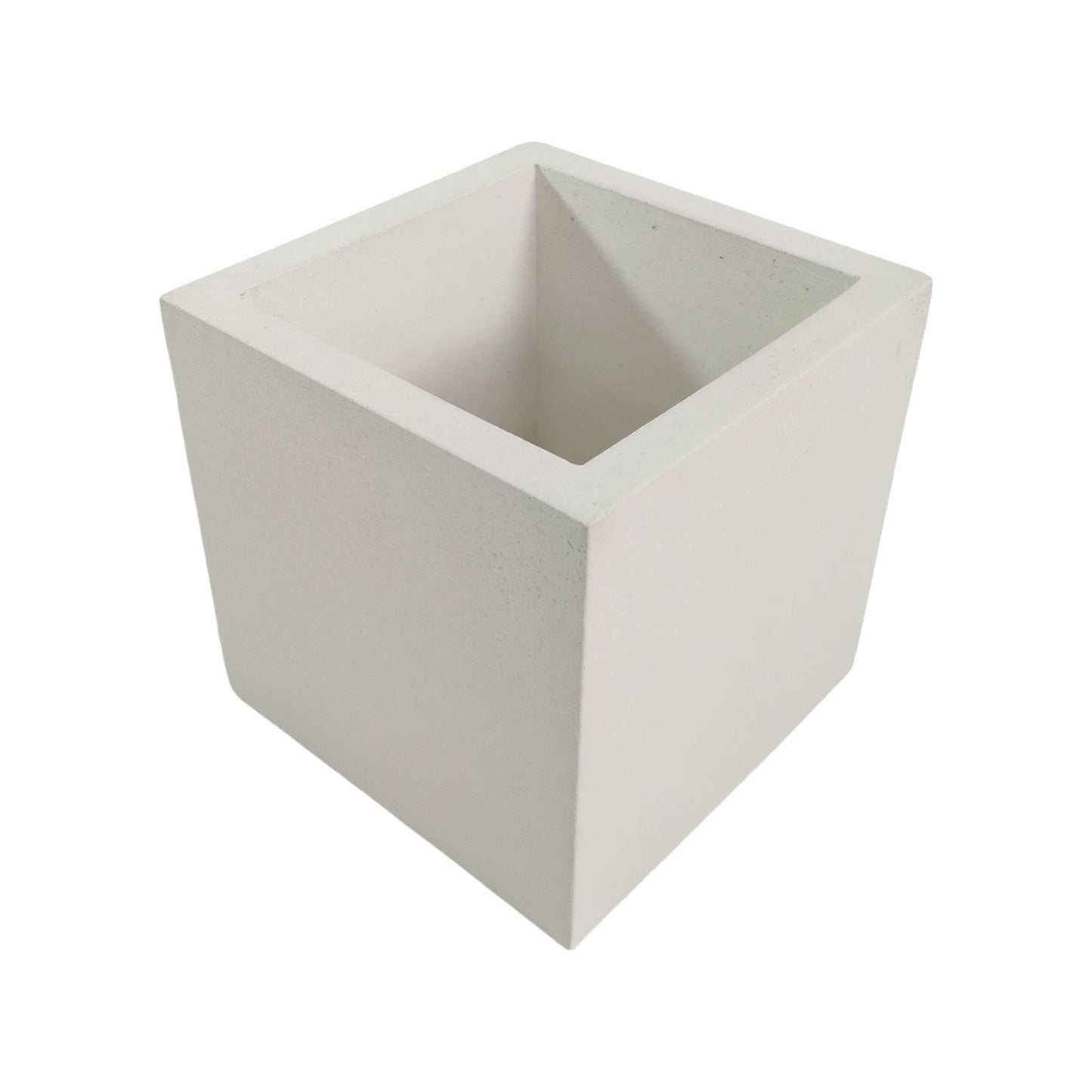 Matera Eloisa Petty en cemento 10x10 cm Blanco