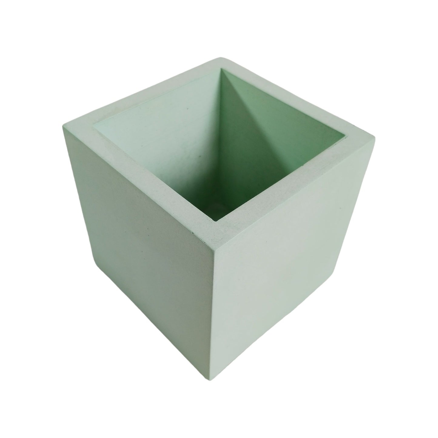 Matera Eloisa Petty en cemento 10x10 cm Menta