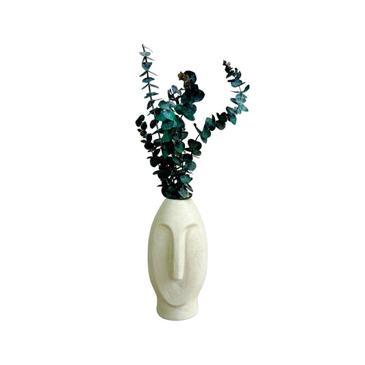 Jarrón Stonge de cemento 18x8x5 cm Arena