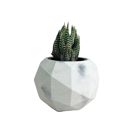 Matera Laia de Cemento 7.5x6.5 cm Marmól Negro