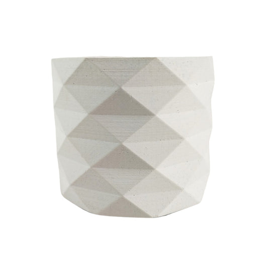 Matera Lira de Cemento 6x6.5 cm Blanco