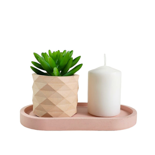 Matera Lira de Cemento 6x6.5 cm Nude