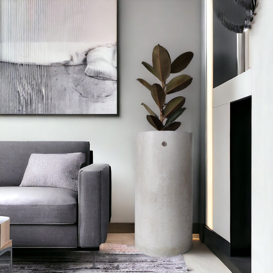 Matera Cilindro de Cemento 60 x 35 cm Gris