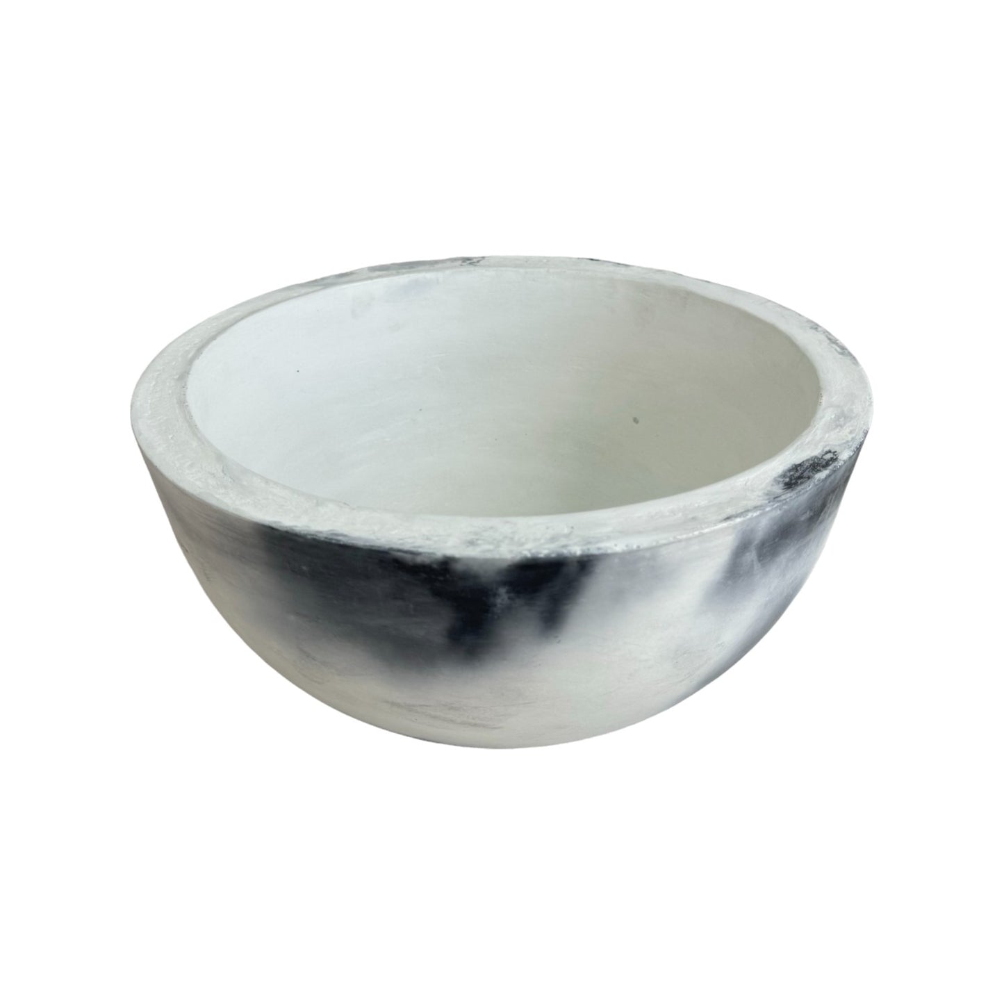 Matera Bowl Álora de cemento 29x14 cm Mármol negro