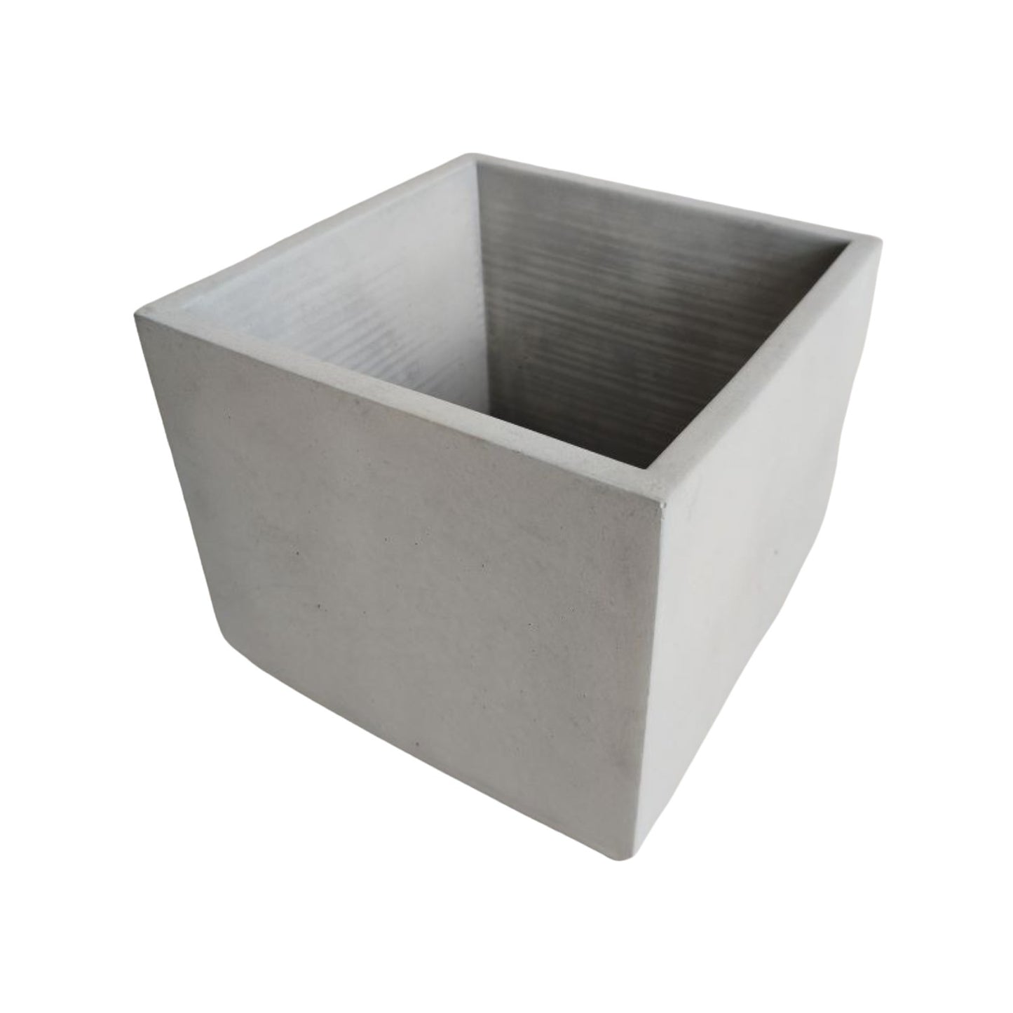 Matera Eloisa en cemento 15x15 cm Gris