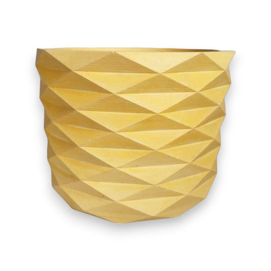 Matera Carlota Petty de Cemento 12.5x15 cm Amarillo