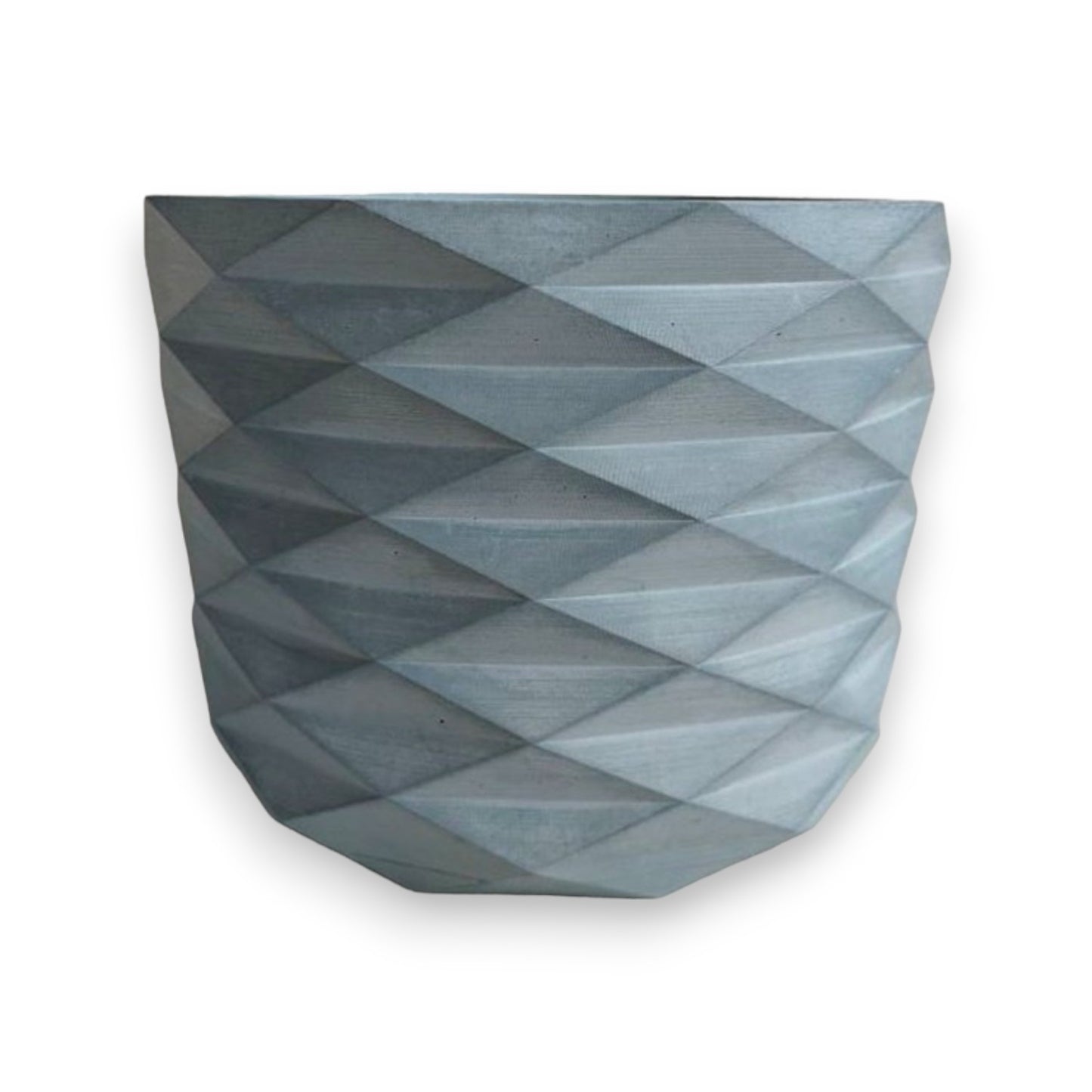 Matera Carlota Petty de Cemento 12.5x15 cm Azul petróleo