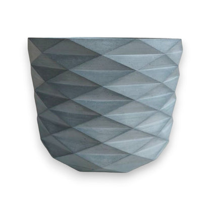 Matera Carlota Petty de Cemento 12.5x15 cm Azul petróleo