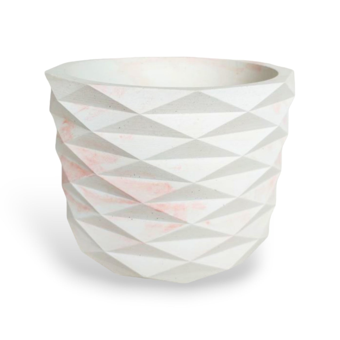 Matera Carlota Petty de Cemento 12.5x15 cm Marmól Rosa