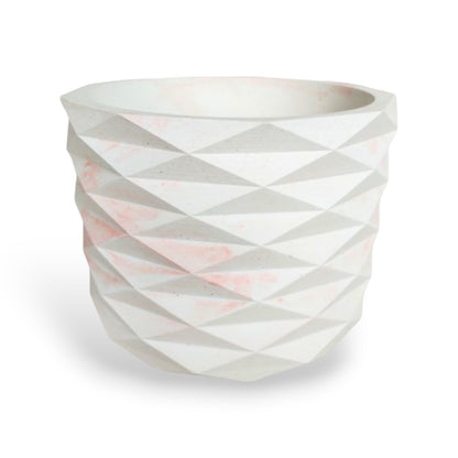 Matera Carlota Petty de Cemento 12.5x15 cm Marmól Rosa