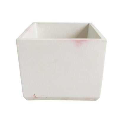 Matera Eloisa en cemento 15x15 cm Mármol rosa