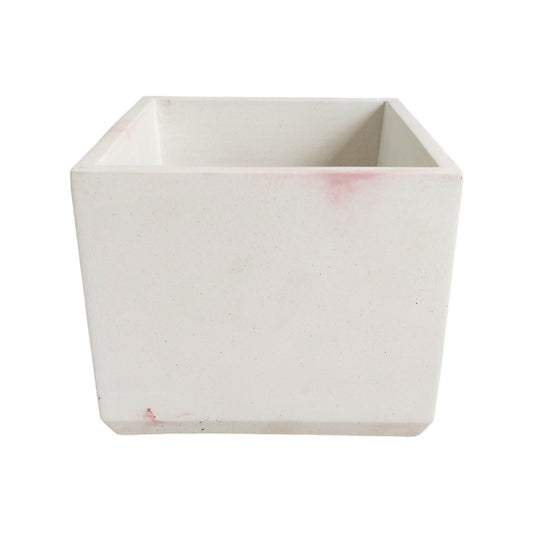 Matera Eloisa en cemento 15x15 cm Mármol rosa
