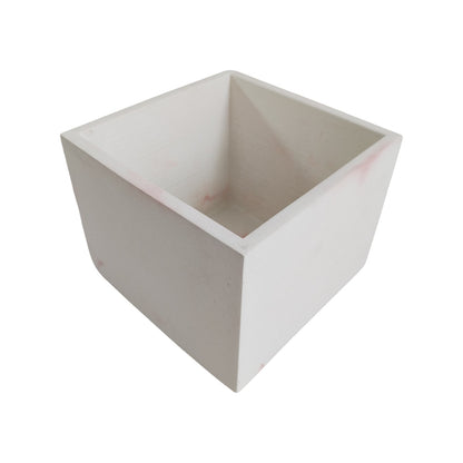 Matera Eloisa en cemento 15x15 cm Mármol rosa
