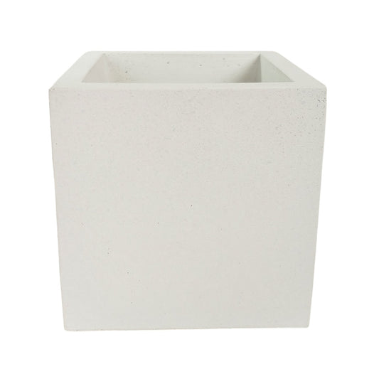 Matera Eloisa Petty en cemento 10x10 cm Blanco
