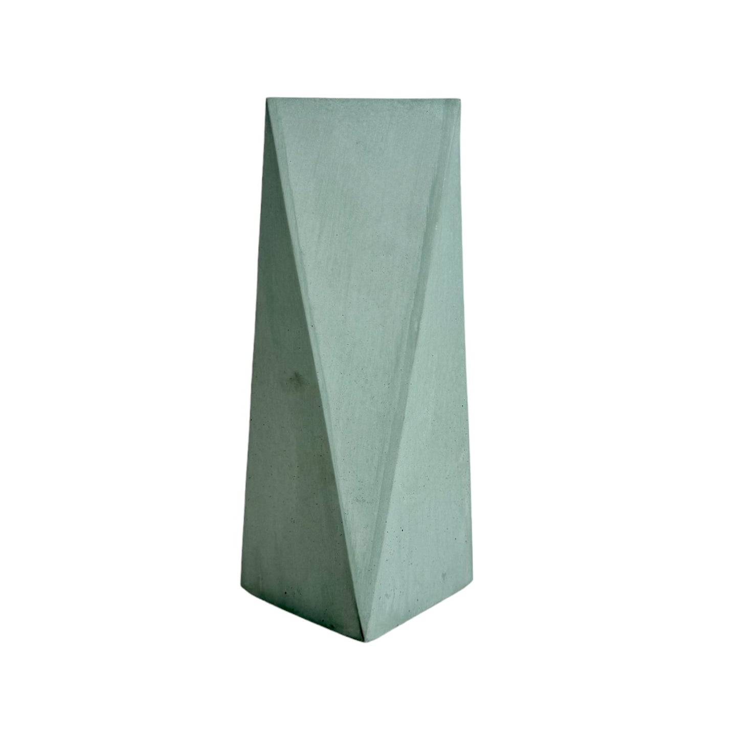 Jarrón Alice de Cemento 20x7 cm Verde Oliva