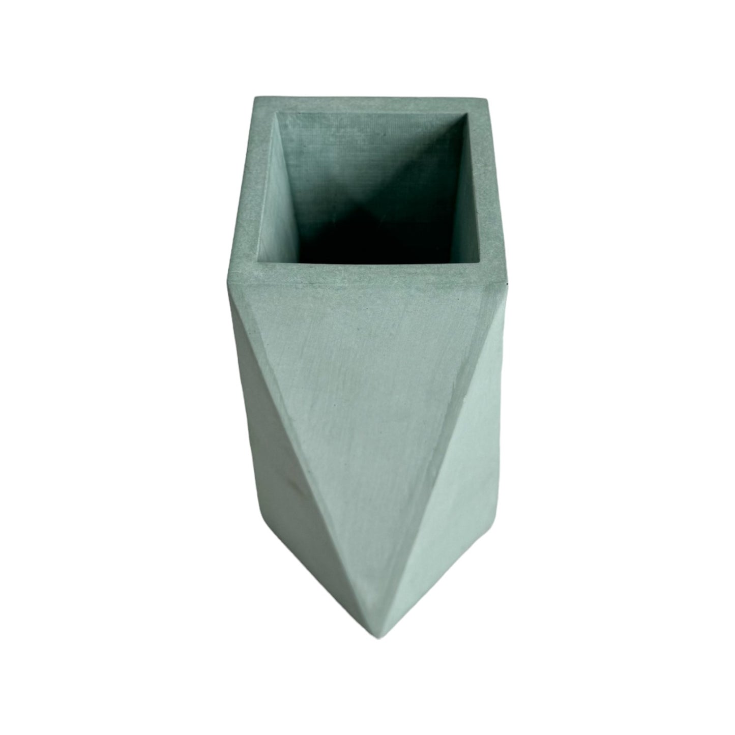 Jarrón Alice de Cemento 20x7 cm Verde Oliva