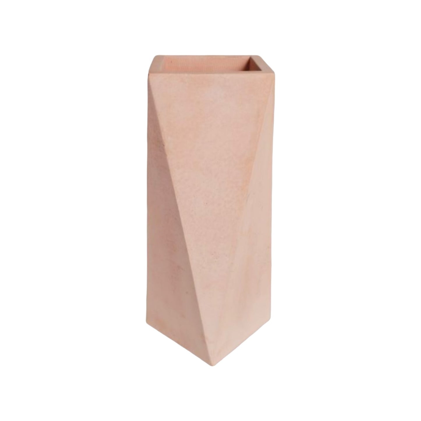 Jarrón Alice en cemento 20x7 cm Palo de rosa