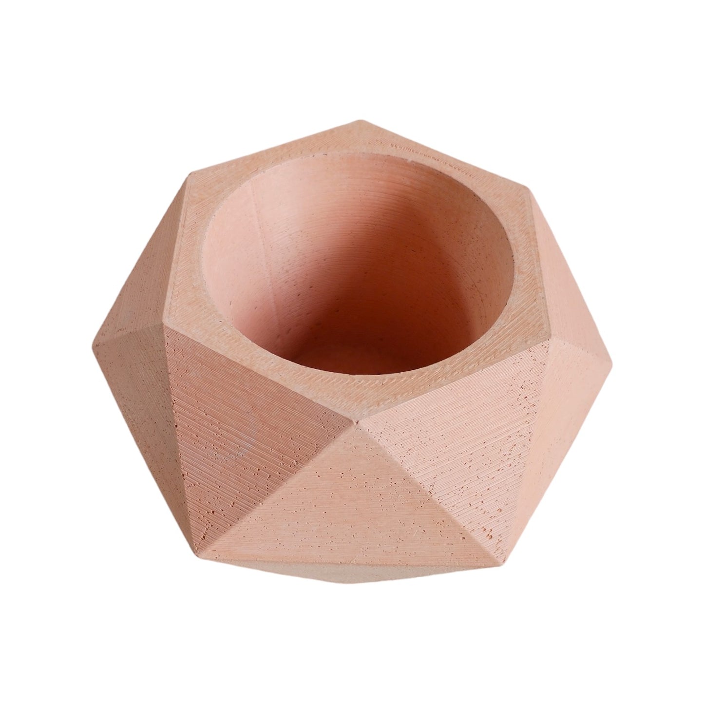 Matera Adara Petty en cemento 6.5x7x11 cm Palo de rosa