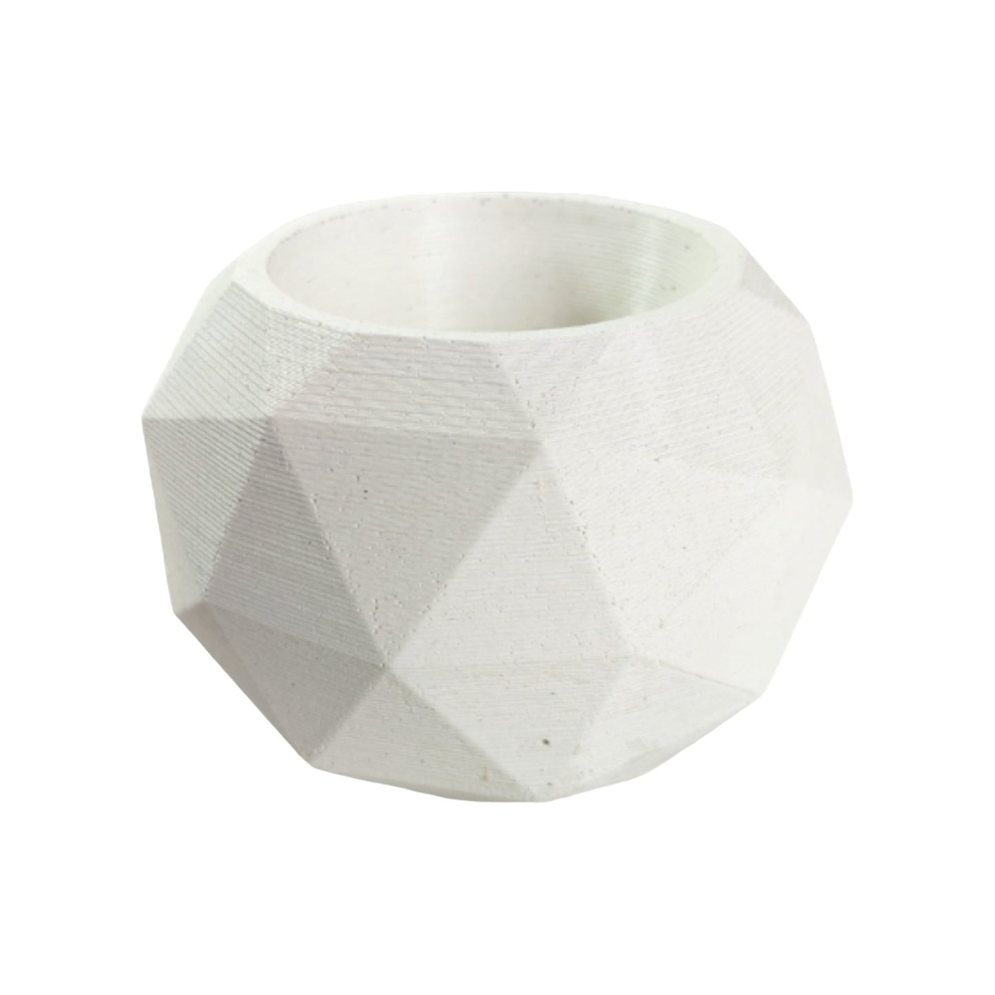 Matera Laia de Cemento 7.5x6.5 cm Blanco