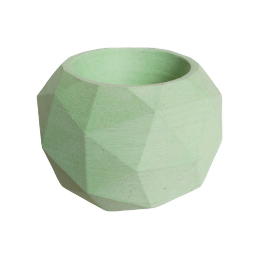 Matera Laia de Cemento 7.5x6.5 cm Verde Menta