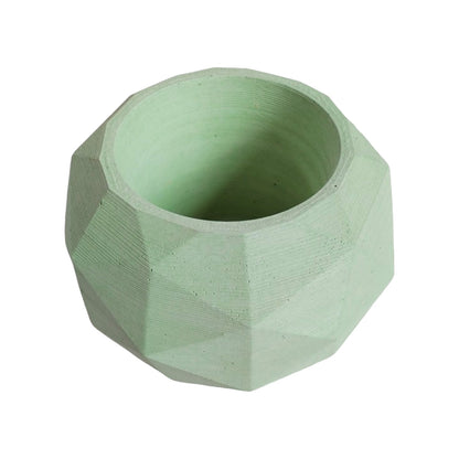 Matera Laia de Cemento 7.5x6.5 cm Verde Menta