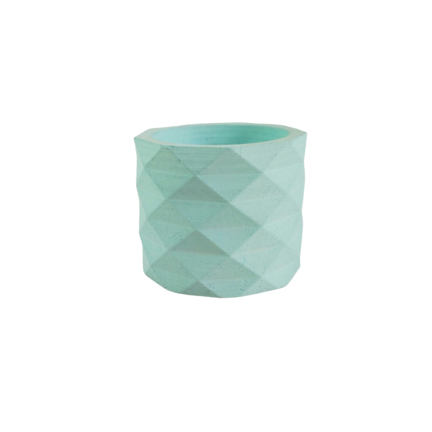 Matera Lira de Cemento 6x6.5 cm Aguamarina