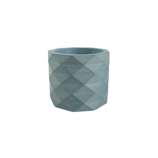 Matera Lira de Cemento 6x6.5 cm Azul Petróleo