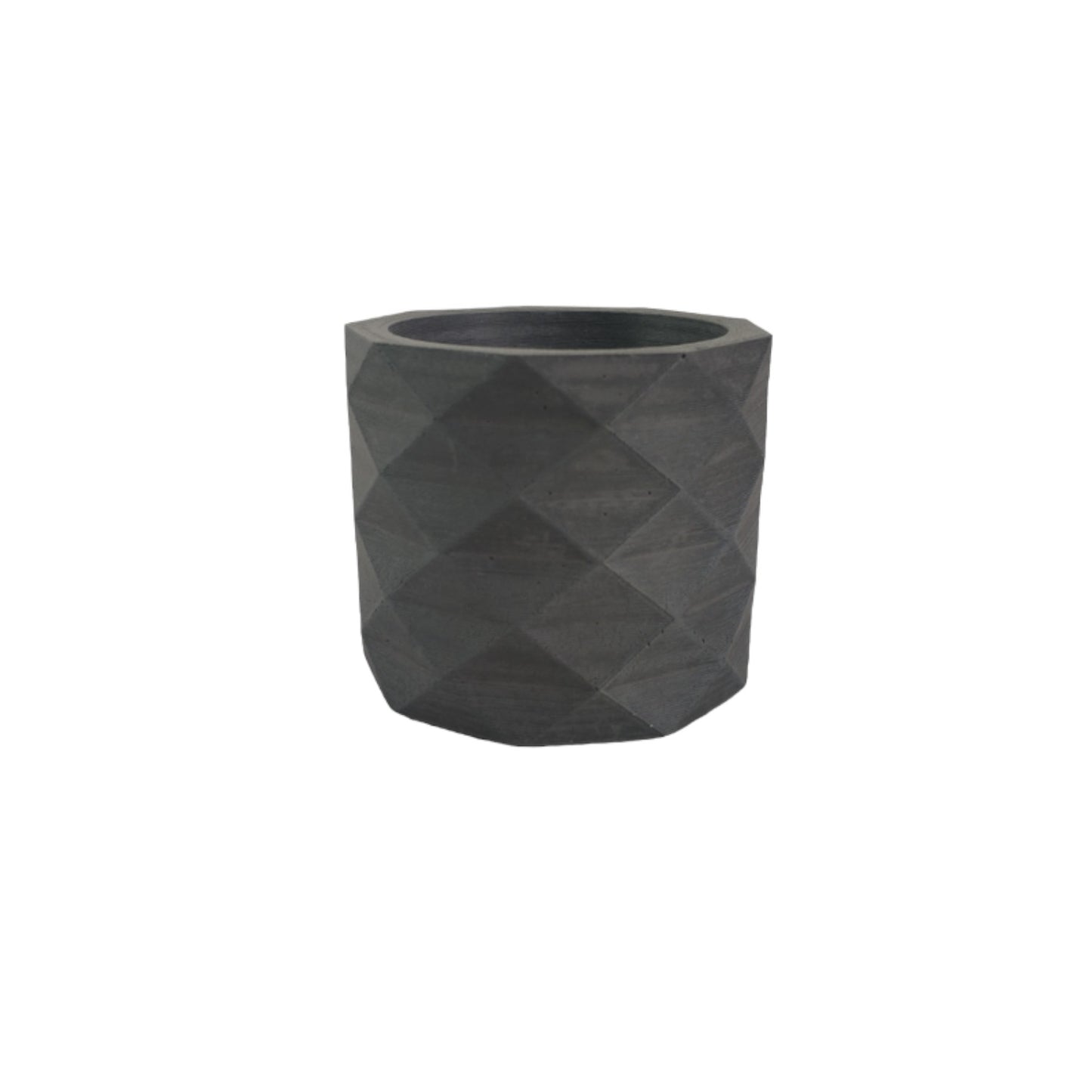 Matera Lira de Cemento 6x6.5 cm Oscuro