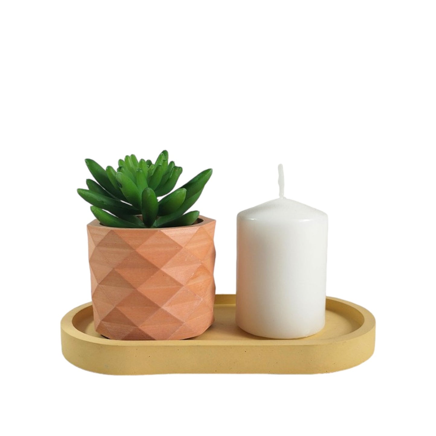 Matera Lira de Cemento 6x6.5 cm Terracota