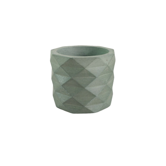 Matera Lira de Cemento 6x6.5 cm Verde Oliva