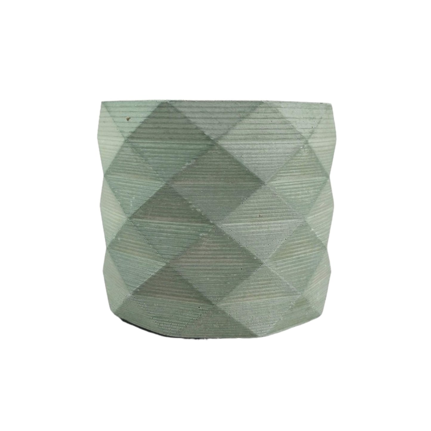 Matera Lira de Cemento 6x6.5 cm Verde Oliva
