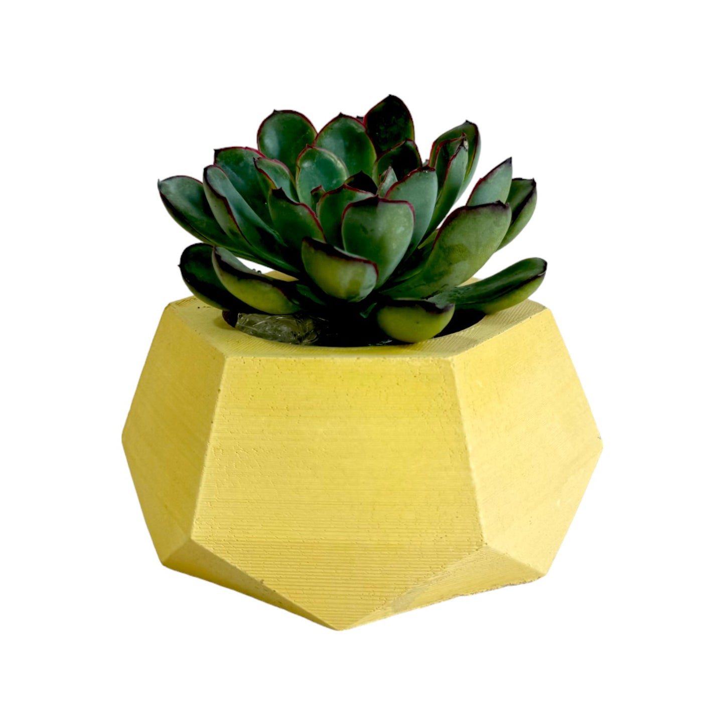 Matera Jade de cemento 10x6.5x14 cm Amarillo