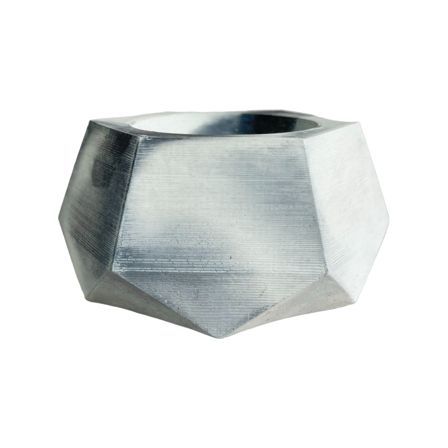 Matera Jade de cemento 10x6.5x14 cm Mármol negro