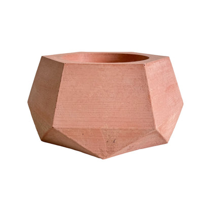 Matera Jade de cemento 10x6.5x14 cm Palo de rosa