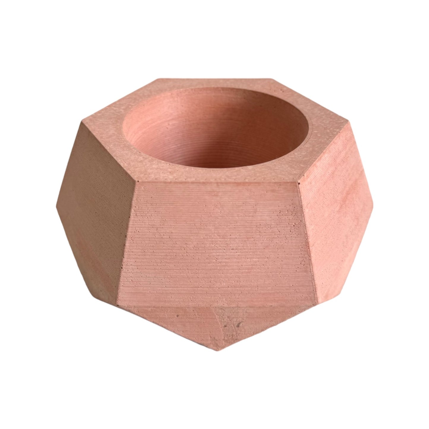 Matera Jade de cemento 10x6.5x14 cm Palo de rosa