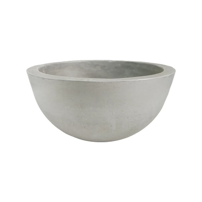 Matera Bowl Álora de cemento 29x14 cm Gris