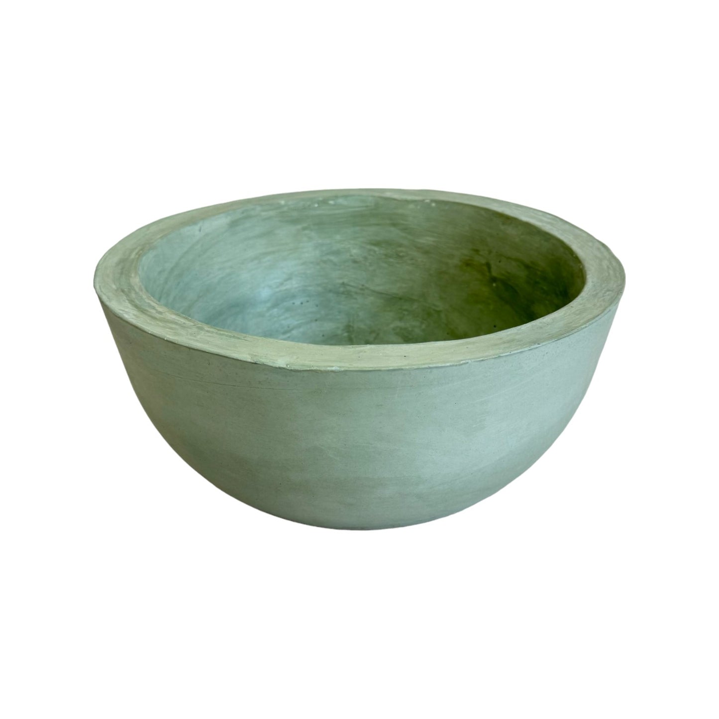Matera Bowl Álora de cemento 29x14 cm Oliva