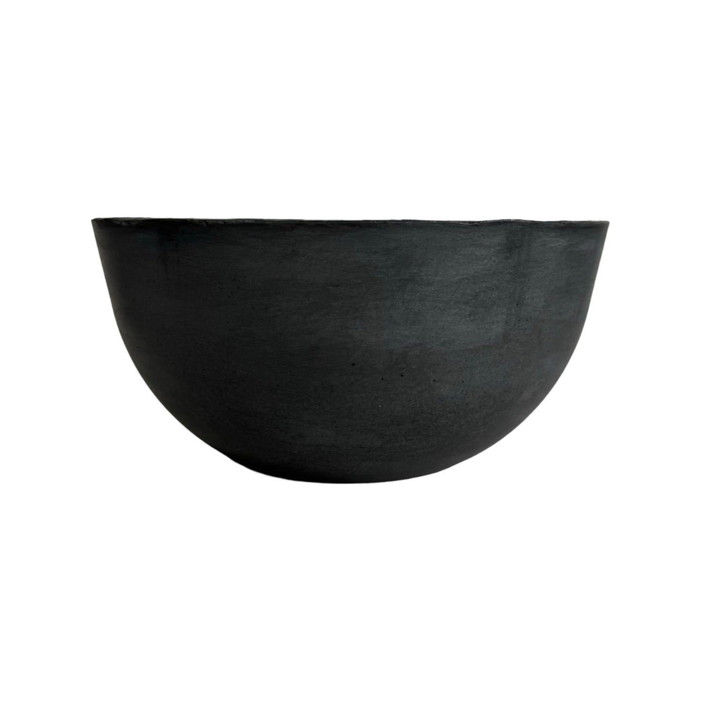 Matera Bowl Álora de cemento 29x14 cm Oscuro